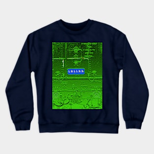 Paradiddles on a Train Crewneck Sweatshirt